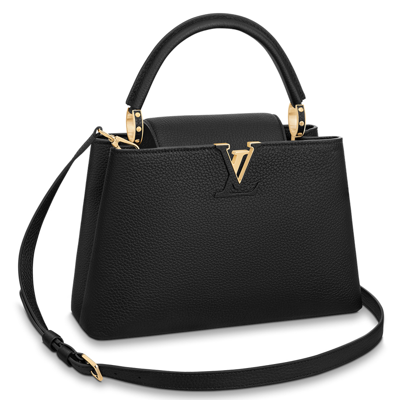 Louis Vuitton CAPUCINES MM Handbag M42259 Black